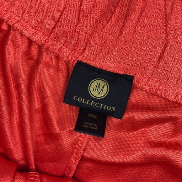 NWT JM Collection Wide Leg Tangerine Pant Sz XXL - Picture 5 of 6